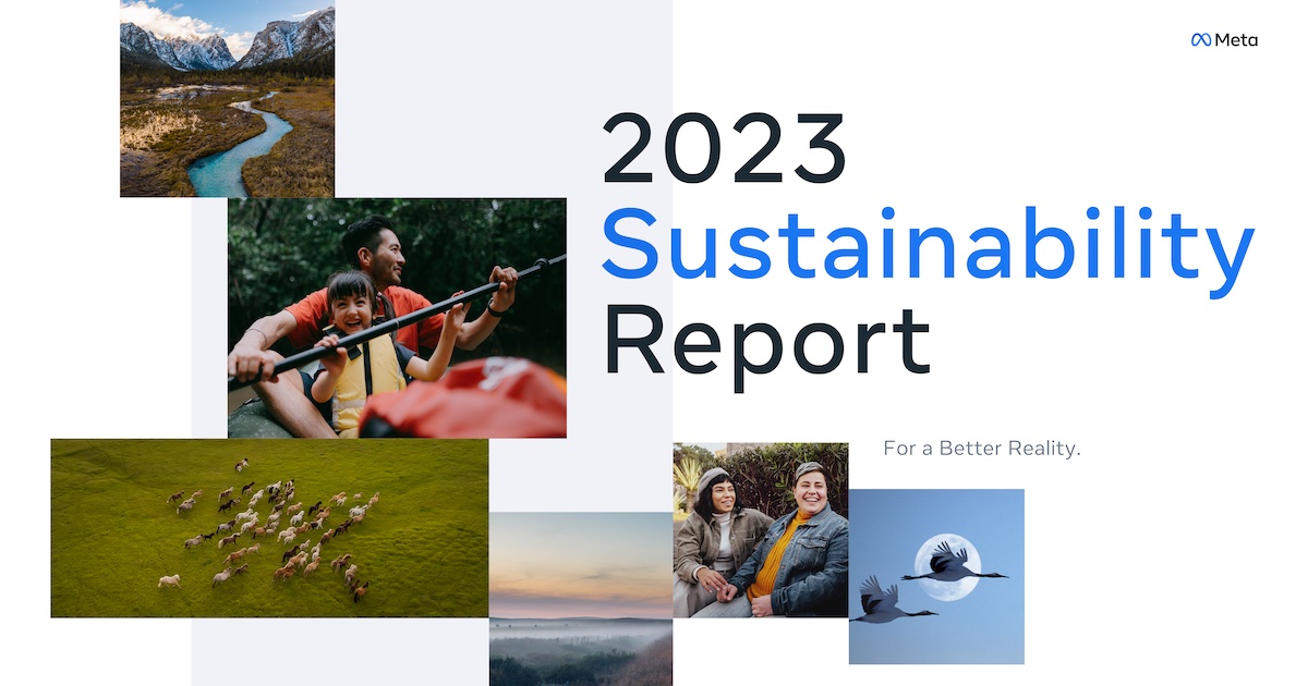 2023 Sustainability Report - Meta Sustainability